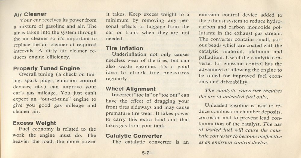 1977 Chev Chevelle Owners Manual Page 1